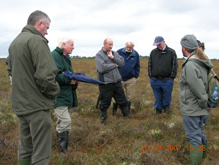Discussions on site with Project Advisory Panel members